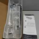 Under Desk Cable Management Tray White, Cinati Wire Organizers No Drill, Cable Tray with Clamp for Wire Management, Cord Organization Box for Office, Home - No Damage to Desk (13.4"-1 Pack)