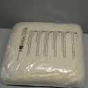 H.VERSAILTEX Stretch Couch Covers for Sofa 1 Piece Slipcovers for Couches and Sofas 3 Seater Couch Cover Feature Thick Checked Jacquard Fabric with Elastic Bottom, 72"-88" Wide, Cream