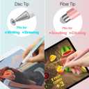 Stylus Pens for Touch Screens, 2 in 1 High Precision Universal Stylus Pen for iPad Compatible with Apple, iPhone, iPad, Android, Samsung Tablets, Phones, 3 Pack -Blue, Green, Pink