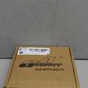 GAsupply 20pcs 1/2-20 Lug Nuts Long, 1/2 x20 Chrome Lug nut Closed End Bulge Acorn, Cone Seat 1.9 inch 48mm Tall 3/4 inch 19mm Hex (Silver)