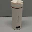 Travel Electric Kettle Portable Mini Kettle,Small Hot Water Boiler with 4 Temperature Settings,304 Stainless Steel,Fast Boiling Water with Auto Shut-Off and Boil Dry Protection,400ml (Beige, 400ML)