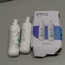 LG LT1000P2 6-Month / 200 Gallon Refrigerator Replacement Water Filter, Reduces Chlorine, 2 Count (Pack of 1), White.