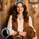 Western Cowgirl Headband for Women, Birthday, Christmas Gifts & Stocking Stuffer for Country Lovers – Crystal Knot Hairband, Cowgirl Hair Accessories