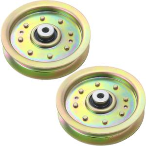 2 Pack 01004101 Pulley Replaces Cub Cadet Idler Pulley 01004101, Cub Cadet 01004101 Pulley, Cub Cadet 02004447, 756-04400 for for Cub Cadet Z-Force 44, Z-Force 48, Z-Force 50, Z-Force 60 Tanks