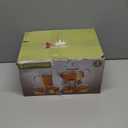 2-IN-1 Glass Tea Sets for Adults - Includes Glass Teapot and Mug with Infuser, Warmer Base, 4 Double Wall Glass Tea Cup - for Both Personal and Gathering Tea Time, Gifts for Tea Lovers