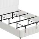 Bed Center Support with 8 Adjustable Legs - Heavy Duty Metal Middle Support Bar System for Full Queen King Cal King Wood,Upholstered,Metal Beds, F,Q,K,CK