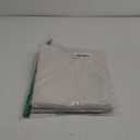 LAMIT Linen 100% Blackout Window Curtains for Bedroom, 45 Inches Linen Textured Thermal Farmhouse Curtains Back Tab and Rod Pocket Window Panels with White Liner, 2 Panels, 52 x 45 Inch, Ivory