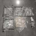 Heavy Duty 2 Tiers Water Rack Top Storage Shelf with 4 Wheels - Space Saving Dispenser Stand 5 Gallon Water Storage Rack Bottle Jug Holder Organizer/Lockable&Removable Casters/Kitchen Office Garage