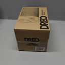 Dreo Space Heater, Portable Electric Heaters for Indoor Use with Thermostat and Remote, 2024 Upgraded, Digital Display, 12H Timer, 5 Mode, 1500W PTC Ceramic Fast Safety Heat for Office Bedroom Home (10 inch, Gold)