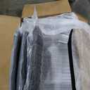 HONBAY Sectional Sleeper Sofa with Pull Out Bed, L Shaped Couch with Storage Seat, Modular Sectional Couches for Living Room, Dark Grey