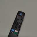 Replacement Voice Remote Fit for Fire Smart TVs Stick (4K/2nd Gen/Lite/TV Cube), Not for Insignia-Toshiba-Pioneer-Smart-TVs Not for ROKU-TV