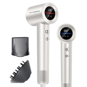 Professional Hair Dryer - 2X Faster Drying, Ionic & Ceramic Technology, Lightweight Ergonomic Design for Salon-Quality Styling at Home