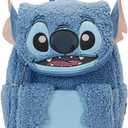 Loungefly Disney Stitch Plush Sherpa Mini Backpack