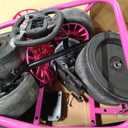 Garvee 24V Electric Drift Go Kart for Kids Ages 8 To 12/ Dual 300W Motors/ 8.1MPH Racing Car/ 9Ah Battery/ Music/ Horn/ Seatbelt/ Compact electric mobility tool space saving