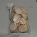 Round Wooden Discs, Pack of 100 Blank Tokens, 1-1/4 x 1/8 Inch Wooden Circles for Crafts, Wood Rounds, Bulk Wood Coins Unfinished Wood Circles for Crafts, Wood Slices by Woodpeckers
