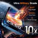 TOCOL for iPhone 13 Screen Protector/iPhone 16e Screen Protector 9H Hardness Military Grade Shatterproof HD Tempered Glass Full Coverage Easy Installation 2 Pack (Clear)