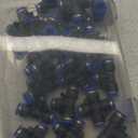 25PCS Push to Connect Fitting Kit, 5/16" or 8mm Air Hose Quick Connectors Pneumatic 10 Spliters+10 Elbows+10 Tee+10 Straight+10 Cross with 1PCS Tube Cutter