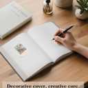 Real Pages Decorative Books Genuine Linen Gold Copper Foiling Engraved Books for Aesthetic Decoration Home Decor Bookshelf Coffee Table Bedside Table Mantle Decor, Set of 2 Faux/Fake Books