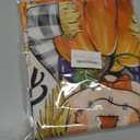 Hello Fall Garden Flags 12x18 Inch Double Sided Burlap Autumn Flags