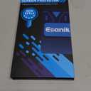 Esanik [2-Pack for iPhone 17 Pro Sunset Color Privacy Screen Protector - Gradient Purple Anti-Spy Tempered Glass, Anti-Blue Light, Pink Military-Grade 9H Hardness,Shatterproof, Flawless Fit Tray