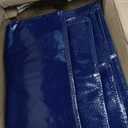 BOX USA Extra Large Moving Bags with Handles (8-Pack) - Heavy Duty 29.1 x 14.2 x 13 Waterproof Storage Bags for Clothes, College, Packing, and Travel  Blue Tote Bag with Zipper Closure