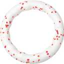 Dog Chew Toys 9 Inch for Medium Large Dogs Floating Fetch Toy Anxiety Relief Chewers Indoor Outdoor Water Play, Large