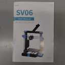 Sovol SV06 3D Printer Open Source with All Metal Hotend Planetary Dual Gear Direct Drive Extruder 25-Point Auto Leveling PEI Build Plate 32 Bit Silent Board Printing Size 8.66x8.66x9.84 inch