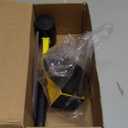 Floor Gap Fixer Tool with Rubber Mallet, Iron Body & Strong Suction Cup, Includes 5 Sticky Pads for Laminate, Vinyl, Wood & Tile Flooring Installation and Repair (Yellow)