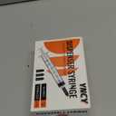 3ml Syringes with Cap, Luer Slip Tip, Whole Pack Bulk Sterile Sealed, No Needle, 50 Pack