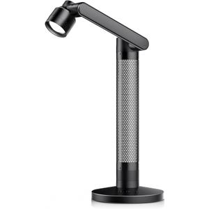Lytmi 3-in-1 LED Desk Task Reading Light for Office, CRI95 Eye-Caring Architect Desk Lamp, 360Rotatable Swing Arms, Dimmable Table Lamp with Atmosphere Lighting for Computer Monitor Desktop Bedside