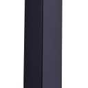 6 Inch Square Ceiling Mount Shower Arm with Flange, Stainless Steel Matte Black Replacement Rain Shower Head Extension Arm