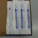 50 Pcs 1ml Syringes with Caps Oral Dispenser Individually Sterile Warpped for Medicine Dropper, Colostrum Collect Feeding Pets, Liquid