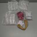 Blushtier 25 Sets Baby Shower Party Favor Shot Glasses Cute Bottle Opener Keychains Thank You Tags and Bags Baby Shower Favors Gender Reveal Party Guests Return Gift(Pink,Bear Girl)