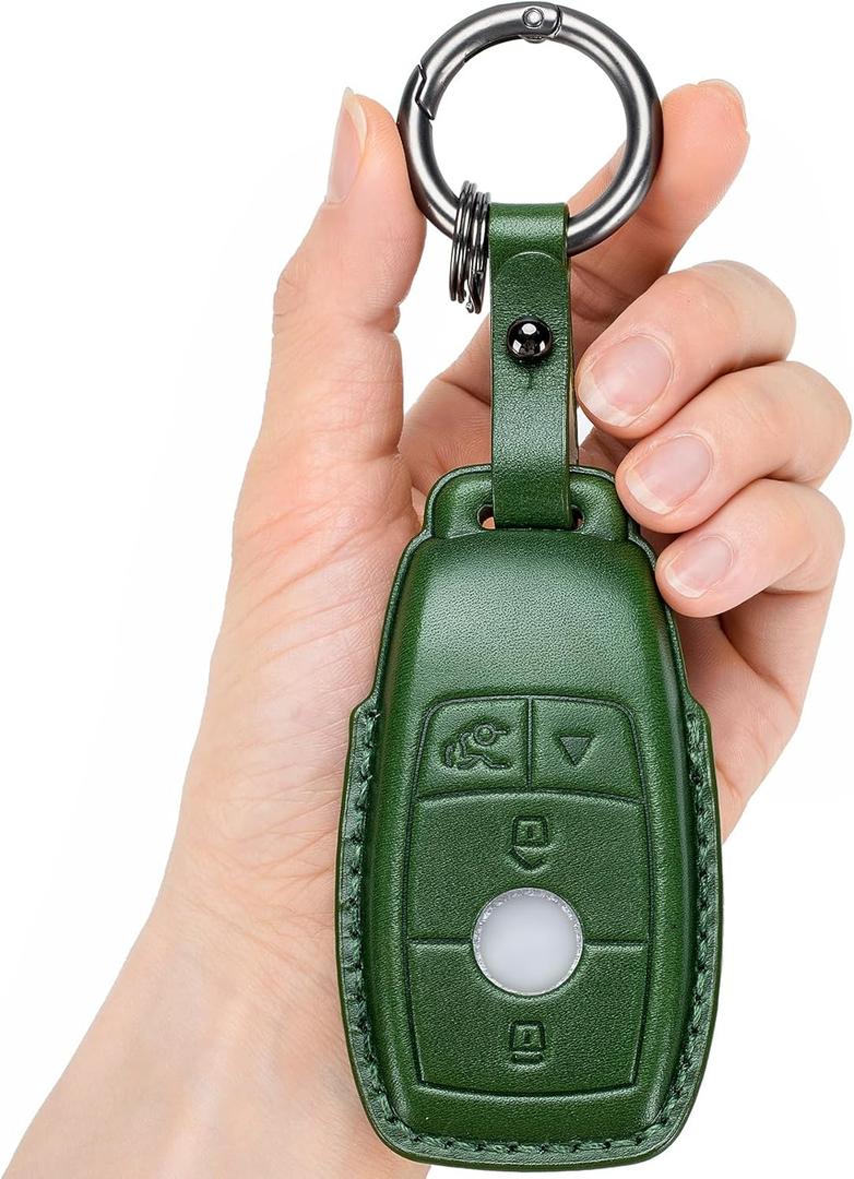 for Mercedes Key Fob Cover,Compatible with 2019-2021 A-Class C-Class G-Class E-Class S-Class