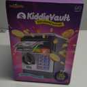 Piggy Bank for Kids - Electronic Money Saving Box w/Code- ATM Safe - Toy Coin Bank - Christmas Boys Toys for Age 3, 4, 5, 6, 7, 8, 9 - Birthday Gifts for 8, 9, 10, 11, 12 Year Old Boy and Girl (Black & Silver)