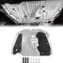 Engine Splash Guard Under Car Shield Cover Board Compatible with Honda Civic 2016-2021 Replacement 74110-TBA-A00 74110TBAA00