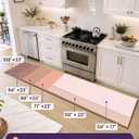 DEXI Kitchen Floor Mats Cushioned Anti Fatigue, 23x94 Standing Runner Rug