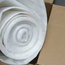 Aluf Plastics 6 MIL Thick Extra Strong Heavy Duty Clear All Purpose Vapor and Moisture Barrier Sheet Tarp/Drop Cloth - 10' x 25' - for Painting, Furniture, Carpet, Contractor, & Construction