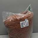 Bcoimo 48"24" Chenille Bath Mat  Non-Slip with Backing Bath Rug Ultra-Absorbent and Machine Washable Bathroom Mat Quick-Dry Design. Ideal for Bathroom and Tub Areas (Burnt Orange)