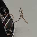 7 Motion Sensor Outdoor Lights, Outdoor Light Fixture Dusk to Dawn with E26 Base Socket, IP65 Waterproof Outside Wall Light for Barn, Balcony, Entrance, Front Door, Porch, 2210SBK(G)-1 (Black)