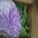 Giant Flowers for Decoration with Stand,Oversized Freestanding Gradient Paper Flowers for Wedding Flower Decor,Commercial Display,Photo Studio & Home Decoration,Banquet Party (Purple)