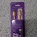 Philips USB C/ USB A Cable 6ft Pink