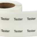 1/2" Inch Number 1 Stickers, Semi-Gloss White Round Labels with Black Text, 1000 Labels on a Roll, Perfect for Home Organization and Office Management, Permanent Adhesive