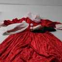 Morph - Santa Costume For Girls - Girls Santa Costume - Girls Mrs Claus Dress - Mrs Claus Kids Costume - Kids Mrs Claus Dress Size M