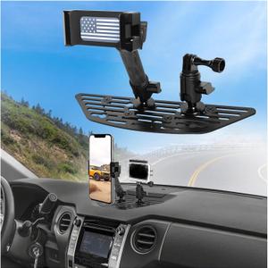 2014-2021 Tundra Metal Dash Platform Phone Mount Phone Holder for 2014-2021 T oyota Tundra Cell Phone Holder Dash Go pr o Mount