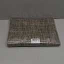 Vinyl Placemats Set of 8, PVC Woven Washable Non-Slip Table Mats, Heat Resistant Wrinkle Free Place Mats for Dining Table, Easy to Clean (8, Cappuccino)