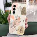 LEECG for Samsung Galaxy S25 FE Case, Slim Soft Non Slip Silicone for Samsung S25 FE Phone Cover 6.7 inch, Morandi Rice White