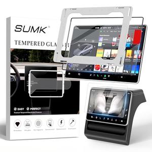 SUMK 16 inch Screen Protector for 2026 Tesla Model Y Juniper Accessories (Premium & Performance), [9H & Anti-Glare/Fingerprint] Front & Back Screen Protector for Tesla Model Y Accessories -Matte