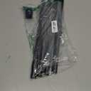 PHITRIC Flag Pole, Tangle Free Spinning Stainless Steel Rustproof Flagpole for 3x5 Sports Fan Outdoor Flags for Outside House (Black, 5FT, Without Bracket)