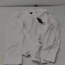 Van Heusen Men's Dress Shirt Regular Fit Poplin Solid (17.5" Neck 36"-37" Sleeve, White)